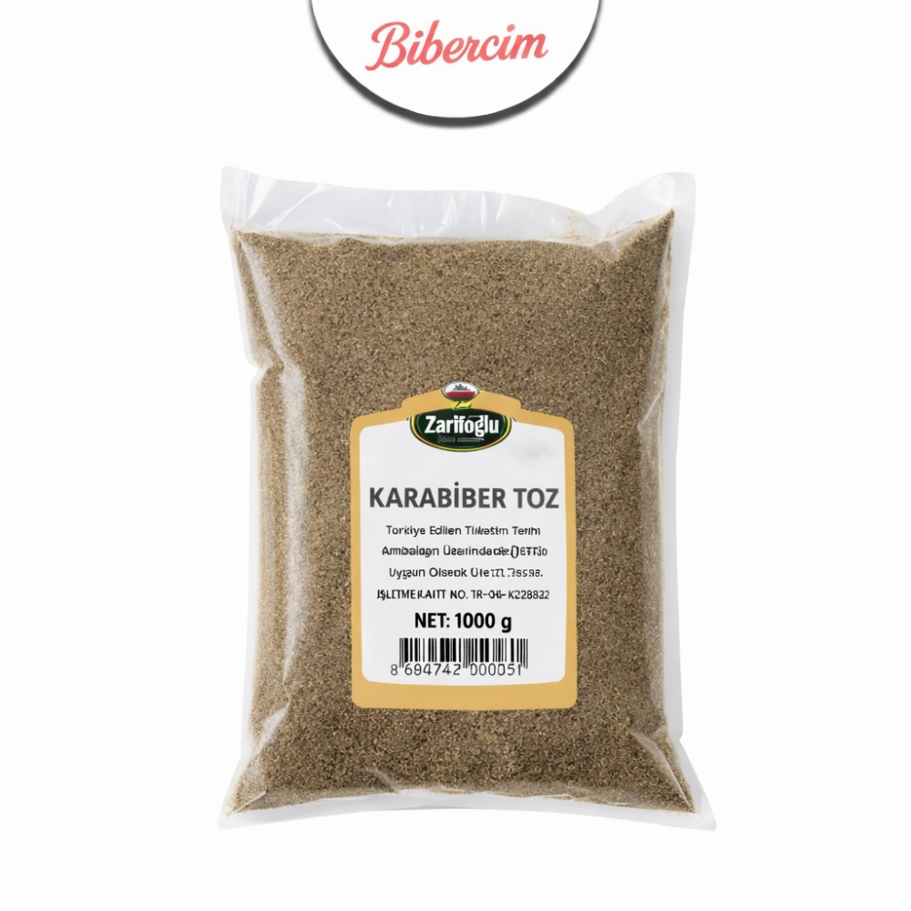 ZARİFOĞLU KARABİBER TOZ 1 KG.